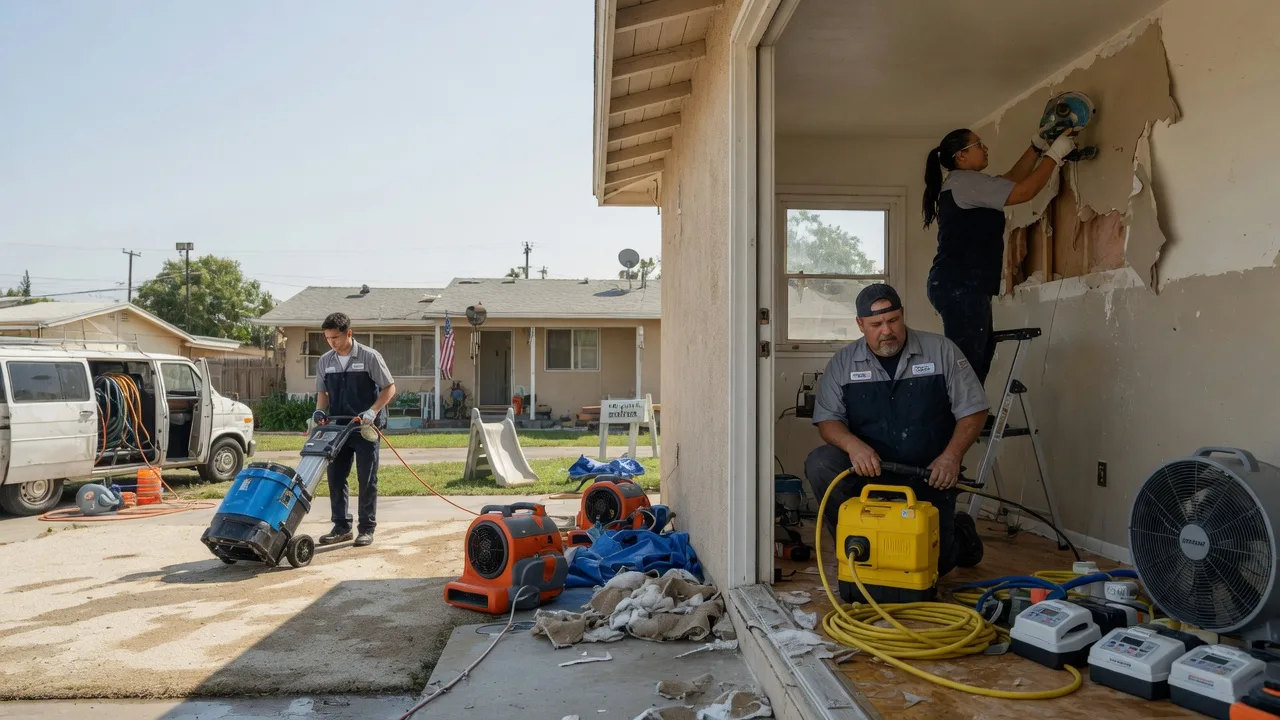 Water Damage Restoration in Como, TX near me